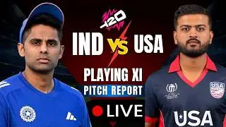 IND vs USA Match Preview Live | T20 World Cup 2026 Opener at Wankhede | Pitch, Weather & Prediction