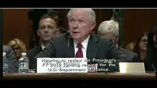 Jeff Sessions Misspoke on Marijuana At Budget Hearing April 2018