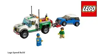 Lego City 60081 Pickup Tow Truck Speed Build
