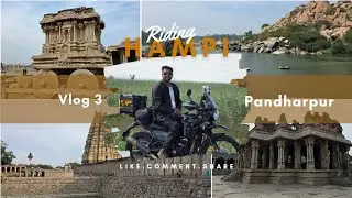 Ride To Hampi | Vlog 3 | Pandharpur - Pune