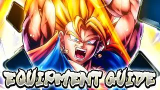 (Dragon Ball Legends) LEGENDS SUPER VEGITO EQUIPMENT GUIDE!