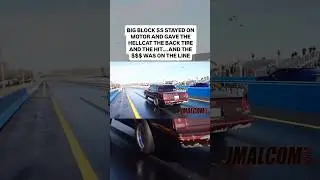All motor big block gbody shower this Hellcat Charger something