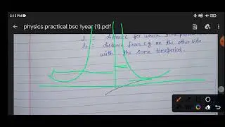 Compound Pendulum Physics Practical for B.Sc. 1 year students Allahabad University🎓