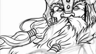Douglas Draco - How to draw a dwarf warrior