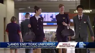Delta Air Lines flight attendants suing Lands' End over 'toxic' uniforms