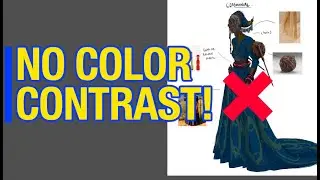This Is Why Character Costumes Need Color Contrast | Student Feedback