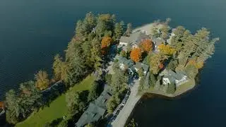 Megan & Michael Wedding Day - Brant Lake Drone - Mavic 3 Cine Adirondack Mountains Catskills