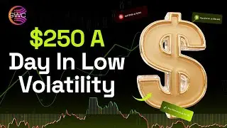 Making $250 A Day Trading Bitcoin | How To Trade During Low Volatility Days With Stonksy