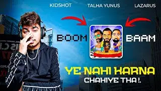 Kidshot, Lazarus, Talhah Yunus - BOOOM (Official Lyric Video) | REACTION | PROFESSIONAL MAGNET |