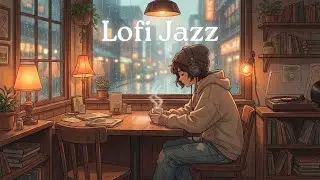 Rainy Day Jazz ☔ 1 Hour Soft Lofi Jazz Piano & Guitar | Relaxing Caf&eacute; Music