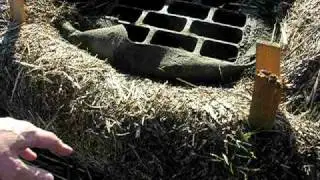 Wattle Installed Around Catch Basin to Keep Straw Out .MOV