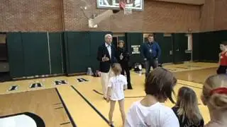 Bela and Marta Karolyi and USA Gymnastics President Steve Penny