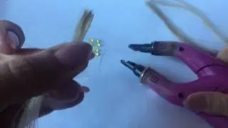come usare polimeri di cheratina per riutilizare capelli extension o preparare nuove ciocche