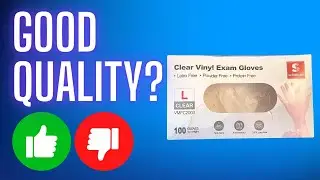 Review: Schneider Clear Vinyl Exam Gloves