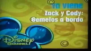 Zack y Cody Gemelos a Bordo - Disney Channel Colombia/Chile Bumpers