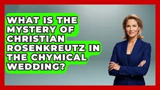 What Is The Mystery Of Christian Rosenkreutz In The Chymical Wedding? - Occult Origins Explained