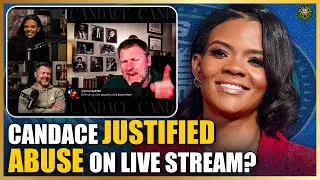 Candace Owens Defends A Known Abuser As Her Guest Completely Loses Control Live