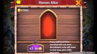 Castle clash rolling for pixie part 1