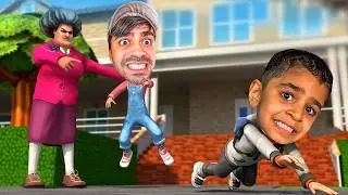 سوينا مقلب في المدرسة الشريرة مع حمودي - Scary Teacher