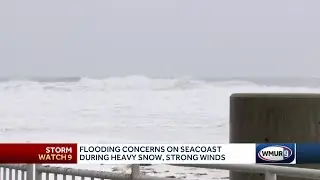 Minor flooding concerns on Seacoast during heavy snow, strong winds