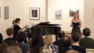 Sarah Hawkey sings 