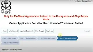 How to Fill Navy Tradesman skilled Online Form 2022|| full instructions|| indian navy online form