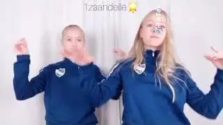 TikTok by Iza and Elle, with name and lyrics