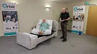 Orbit 235X Divan &ndash; Stylish Rotating Bed For Safe Independent Transfers | Theraposture