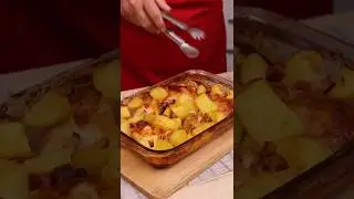 Pollo Asado Perfecto con Papas y Tocino