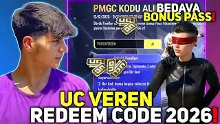 BONUS PASS VEREN REDEEM CODE PUBG MOBİLE❗ UC VEREN REDEEM CODE | PUBG MOBİLE 
