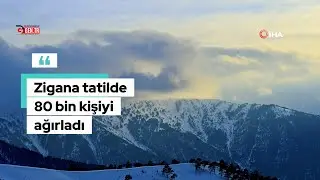 Zigana Dağı'nda sömestr bereketi | 80 Bin Kişi Zirveye Akın Etti (2026)