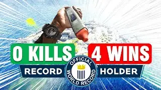 WORLD RECORD 0-KILL WIN STREAK? (solo quads Iron Trials, 4 wins in a row!)