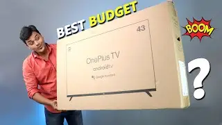 OnePlus 43 inch TV Unboxing & First Impressions 🔥🔥🔥  Best Smart TV  23K ஆனால் ???