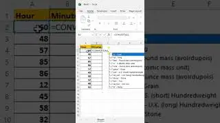 Excel Formula se Hour ko Minute me Convert Kare | Easy Time Trick  #shortsviral  #trendingshorts