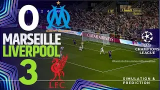 MARSEILLE  vs. LIVERPOOL 🔴 | CHAMPIONS LEAGUE 2025-2026 | Full Match Simulation/Recreation