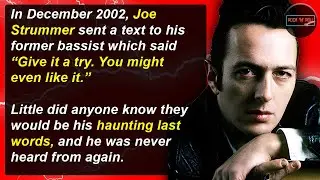 Skinhead Fights, Drunk Marathons and a Text Too Late - Joe Strummer | Rock &rsquo;N&rsquo; Roll Mysteries #31