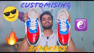Customising my white sneakers 🥶 | Cool Doc |