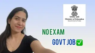 Government job without exam (contractual) &ndash; freshers eligible