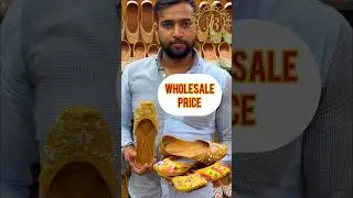 Punjabi jutti wholesale market #juttibazaarstore #viral #youtubeshorts