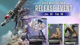 Gundam Card Game GD03 Release event Round 1 