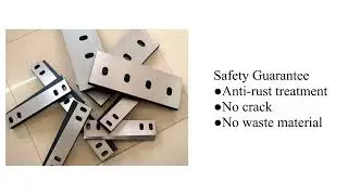 Plastic Crusher Machine Blade For Plastic Film And Bottle