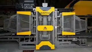 QUNFENG QS1000-300H Automatic Block Machinery | Packing System | Steel Rack Curing Technology 