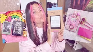 UNBOXING MY RASPBERRY KINDLE PAPERWHITE 12TH GENERATION! 