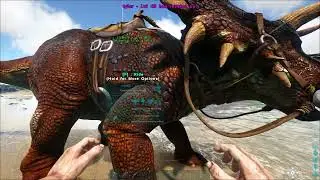 surviving 100 days on ark survival ascended evolved ( primal chaos )