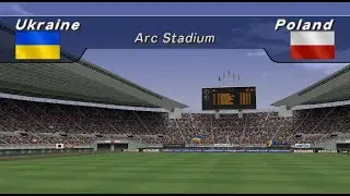 Pro Evolution Soccer 2 | PlayStation/PS1 | Ukraine vs Poland