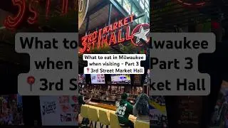 Must Eats in Milwaukee p3 #milwaukee #foodreview #foodmarket #foodie #foodcrawl #Wisconsin #musteat