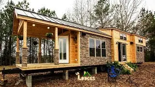 Amazing Rustic Lil Lodges Park Model Home For Sale