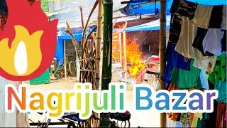 Nagrijuli Bazar, Fire on hotel , Nagrijuli video / ASSAM KER CHODA