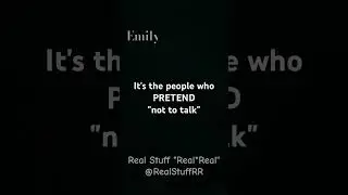 A talker vs. a pretender 