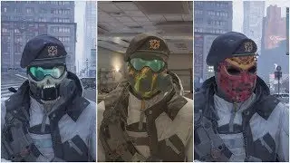 GLOBAL EVENT ONSLAUGHT - ALL THREE MASKS | Tom Clancy's The Division